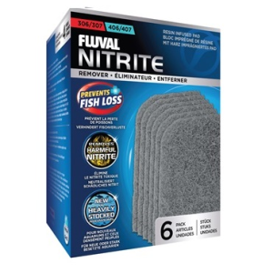 Éliminateur de nitrite Fluval 306/307 et 406/407, paquet de 6