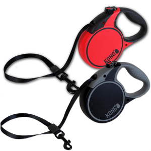 Laisse Ruban Rétractable -20 kg   » Terrain  » – Kong
