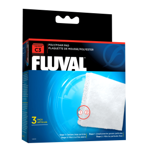 Bloc de polyester/mousse pour filtre Fluval C3