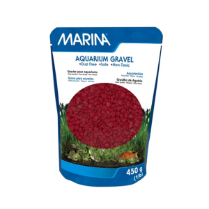 Gravier Marina rouge – 450 g (1 lb)