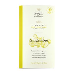 Tablette noir 60% – Gingembre frais