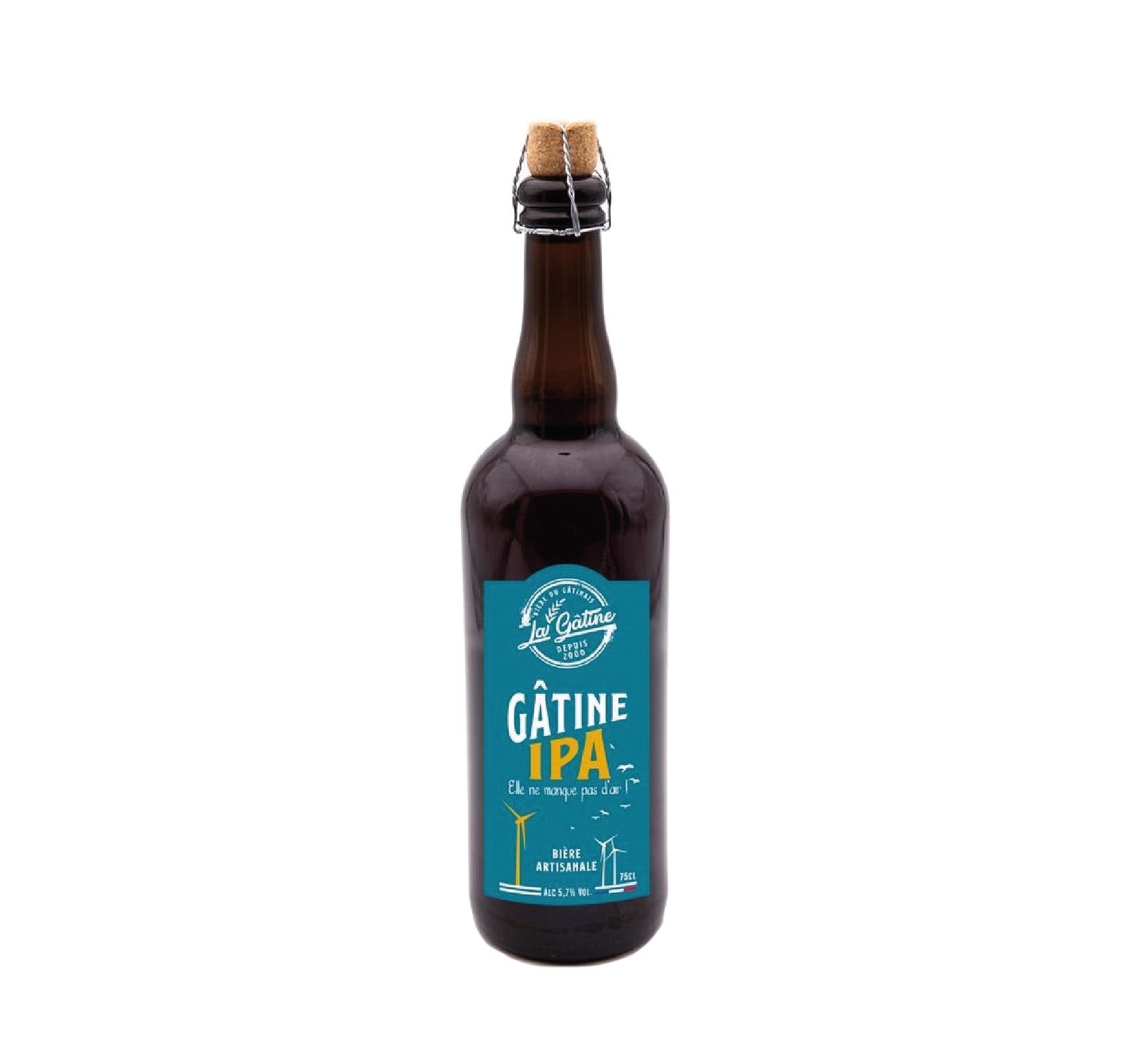 LA GÂTINE IPA Bière du Gâtinais 75cl – Image 2