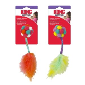 Balle de Bulles Assortie pour Chats « Active » – KONG