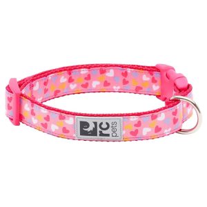 Collier à Clip pour Petit Chien, Motif Petit Coeur – RC Pets