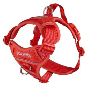 Harnais de Contrôle « Momentum » pour Chiens, Rouge – RC Pets