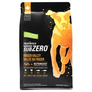 Nourriture Sans Grains pour Chiens de Grande Race, Vallée du Fraser, 10 kg – Nutrience SubZero
